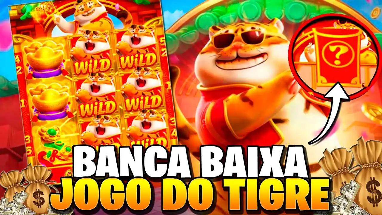 Símbolos Fortune Tiger 55cc - Tigre Dourado e Wild Symbols